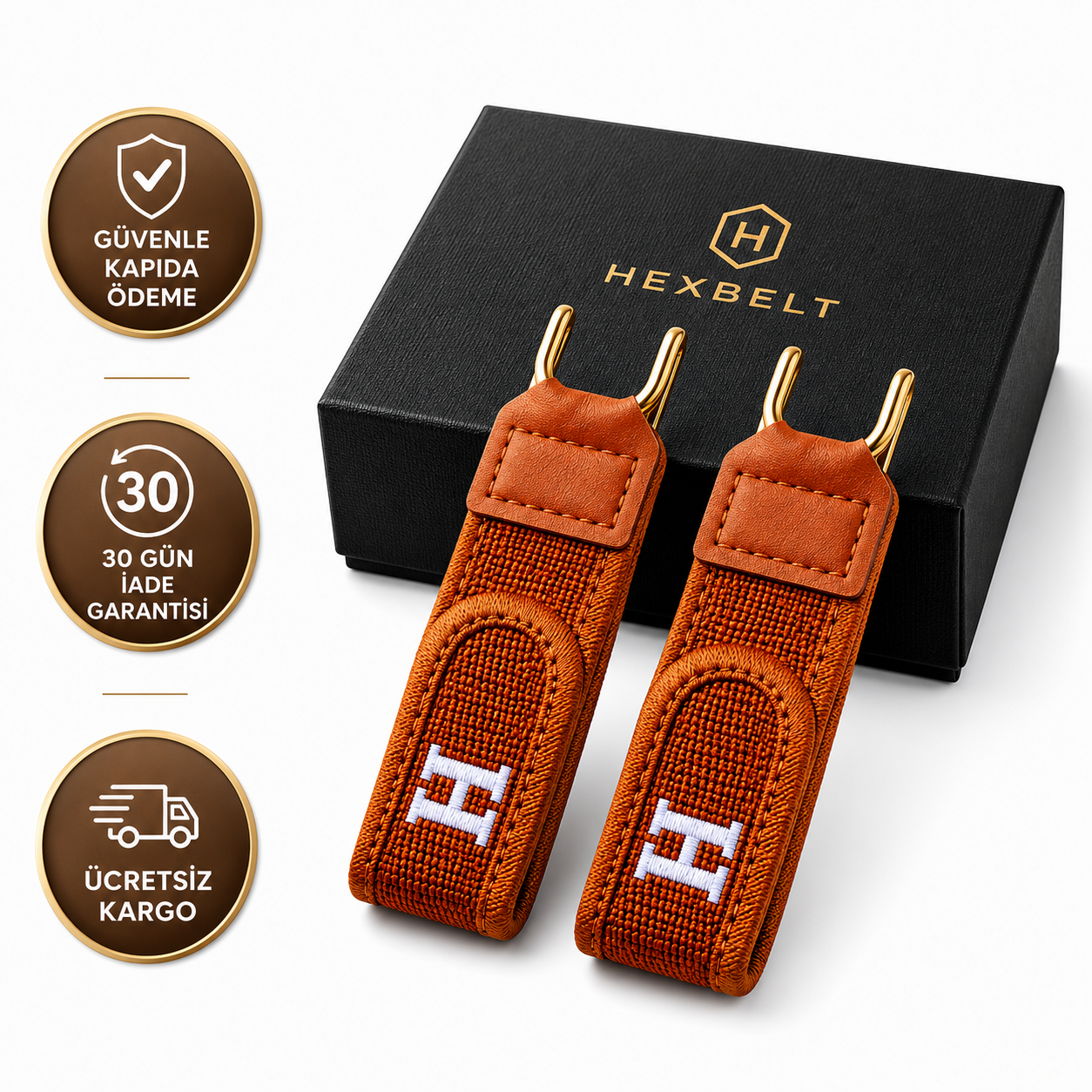 Hexbelt Premium Tokasız Kemer